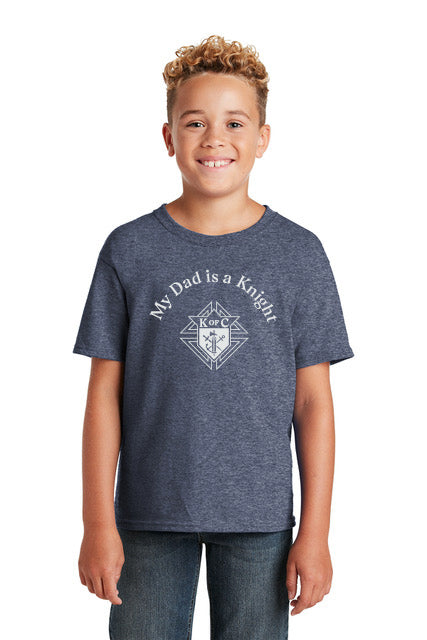 My Dad is a Knight Youth T-Shirt