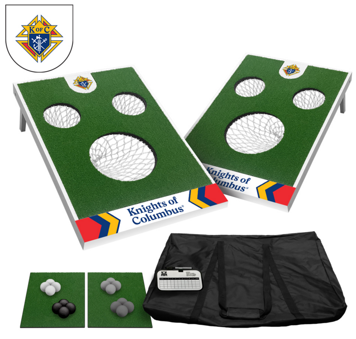 KofC Golf Chip Shot Game Set