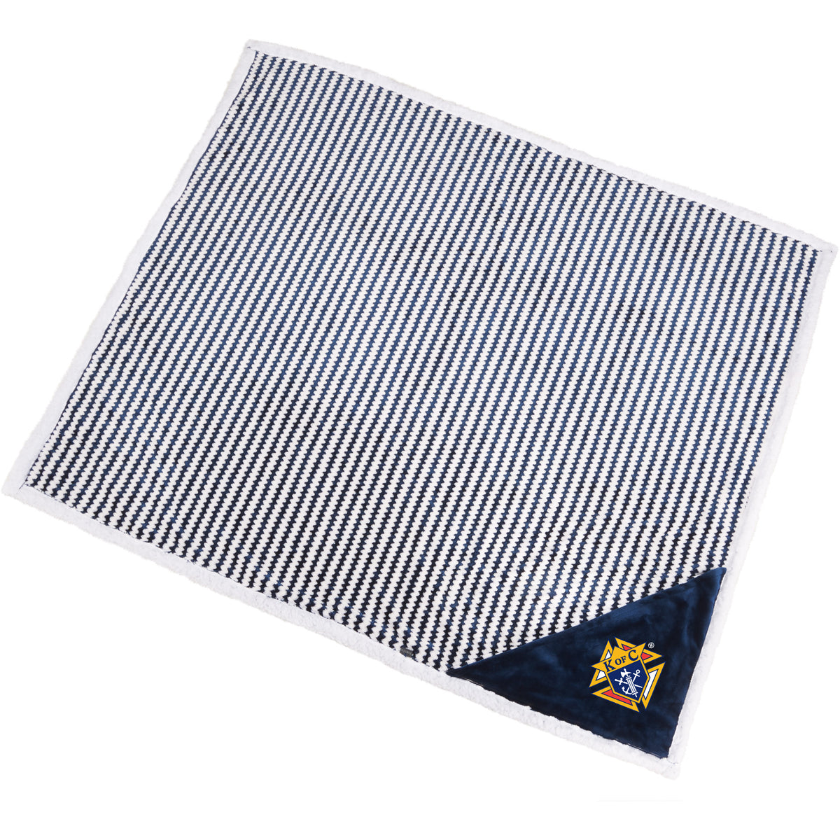 Striped Sherpa Blanket - FINAL SALE