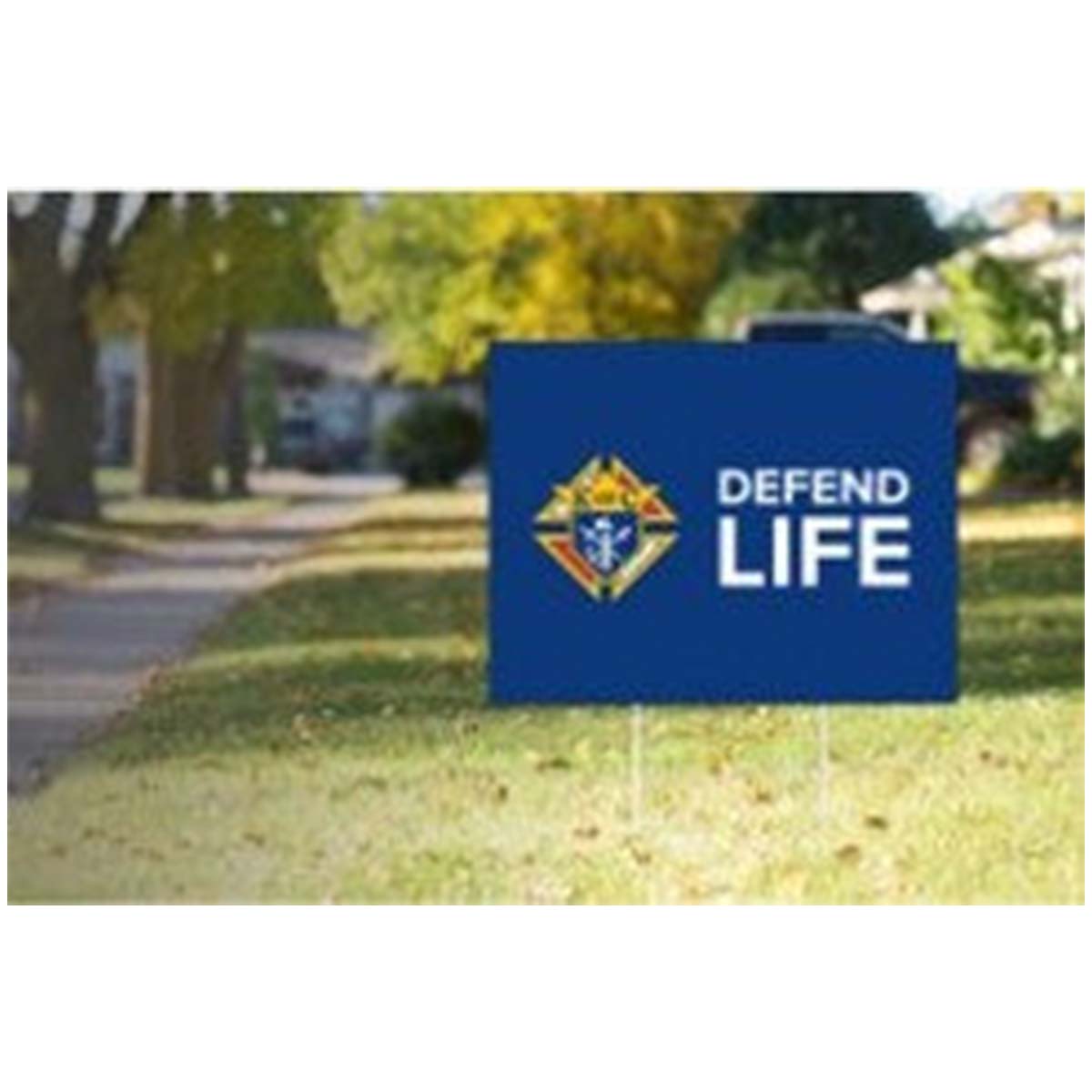 10-Pack Defend Life Yard Sign + Stakes