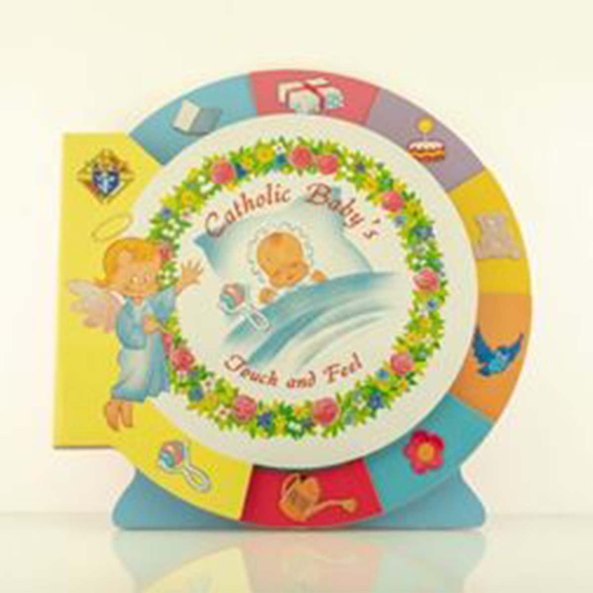 Catholic Baby&#39;s Touch and Feel Book with Knights of Columbus Logo