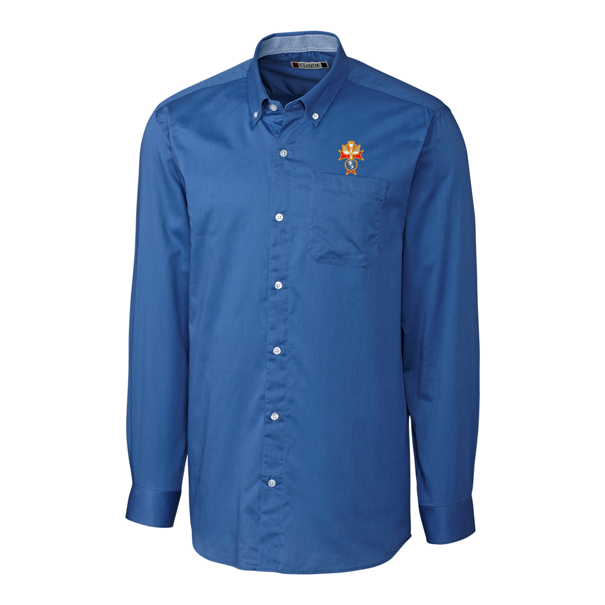 Fourth Degree Men&#39;s Stain Resistant Twill Button-Down Shirt- FINAL SALE