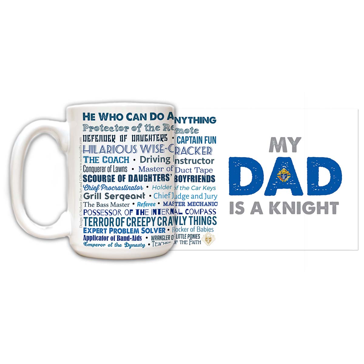 &quot;My Dad is a Knight&quot; 15oz Mug