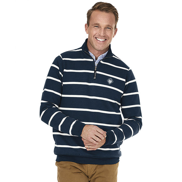 Striped Crosswind Quarter Zip Pullover FINAL SALE Knights Gear USA