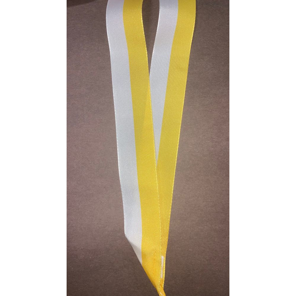 YELLOW/WHITE RIBBON- Replacement Ribbon for Recorder and Financial Secretary
