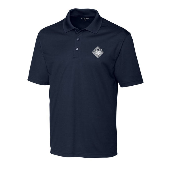 トップス THE SHISHIKUI POLO / NAVY Polo Shirts Man IDRAIL Polo BLUE NAVY - FUCHSIA MAGENTA