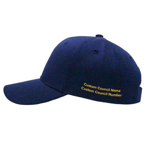 Custom Garment Washed Twill Hats - 4th Degree - Knights Gear USA