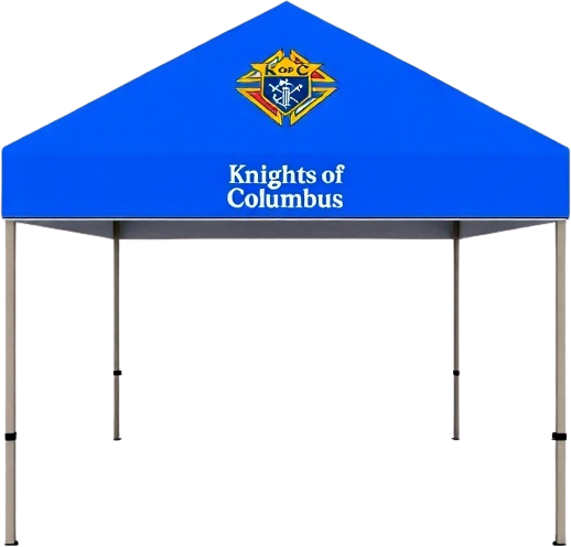 10 ft. x 10ft. Steel Canopy Tent - Custom Council
