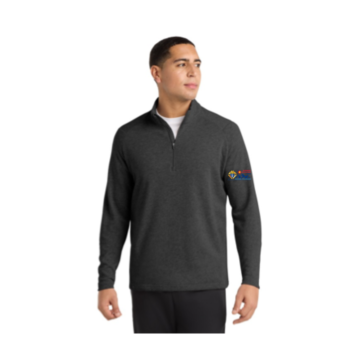 2026 Denver, Colorado Supreme Convention Men's French Terry Quarter Zip Pullover