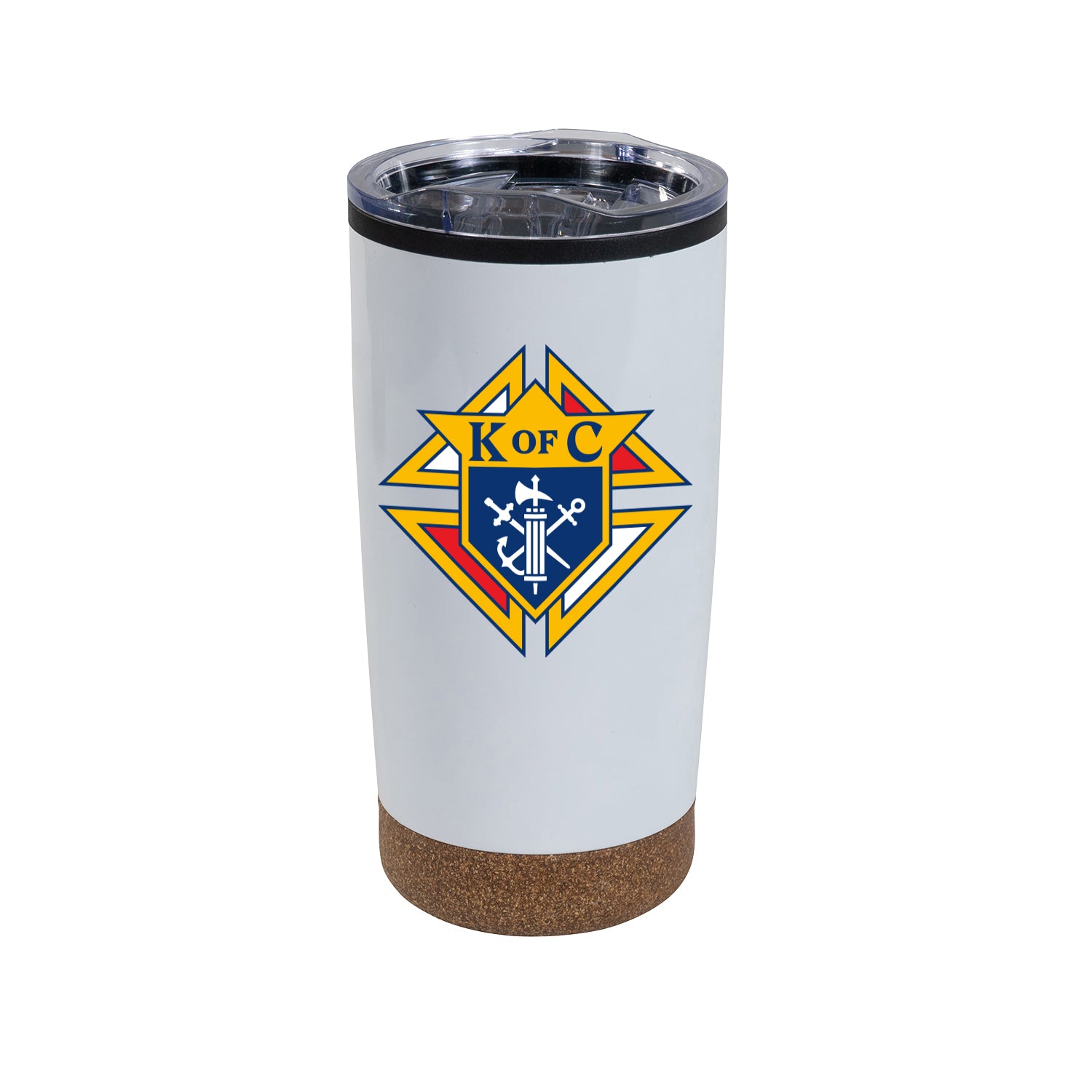 40 oz Double Wall Tumbler with Handle - Knights Gear USA