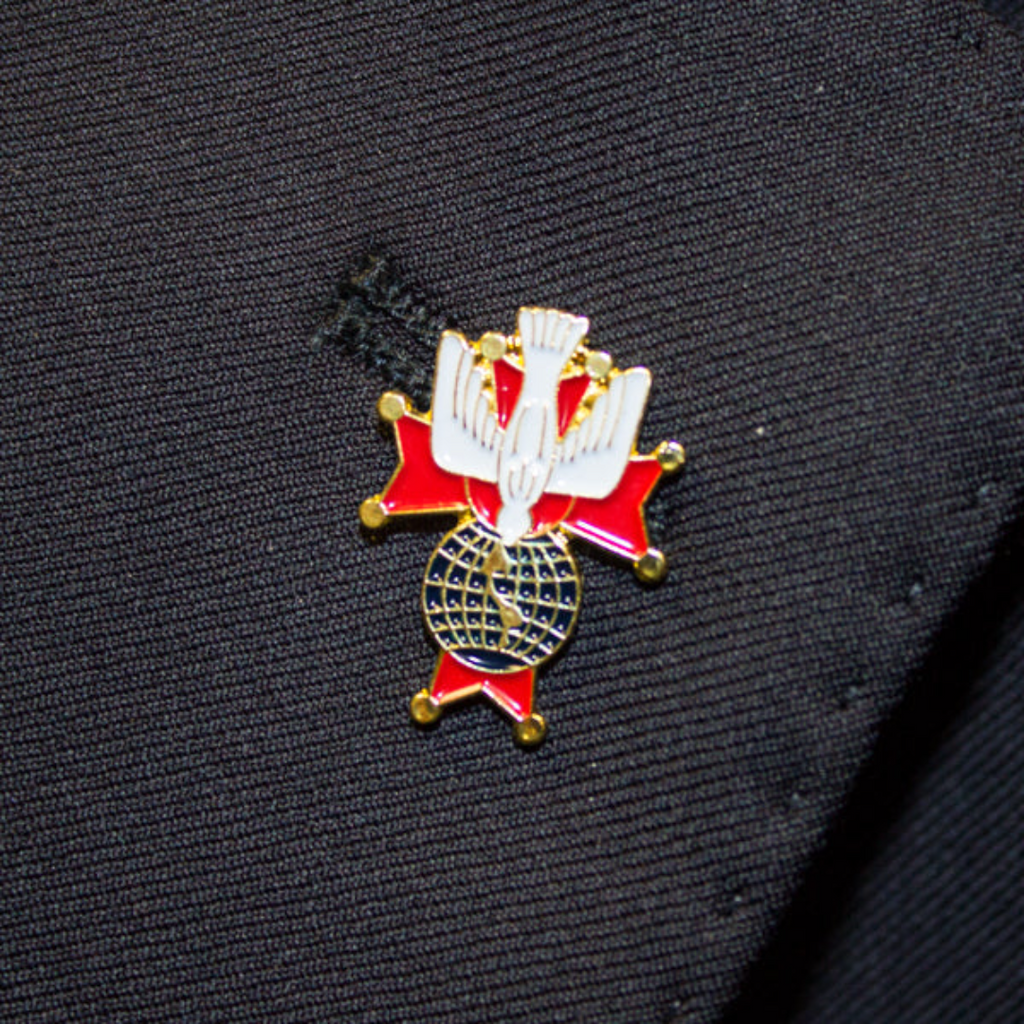Knights Of Columbus 1/2" Fourth Degree Lapel Pin - Knights Gear