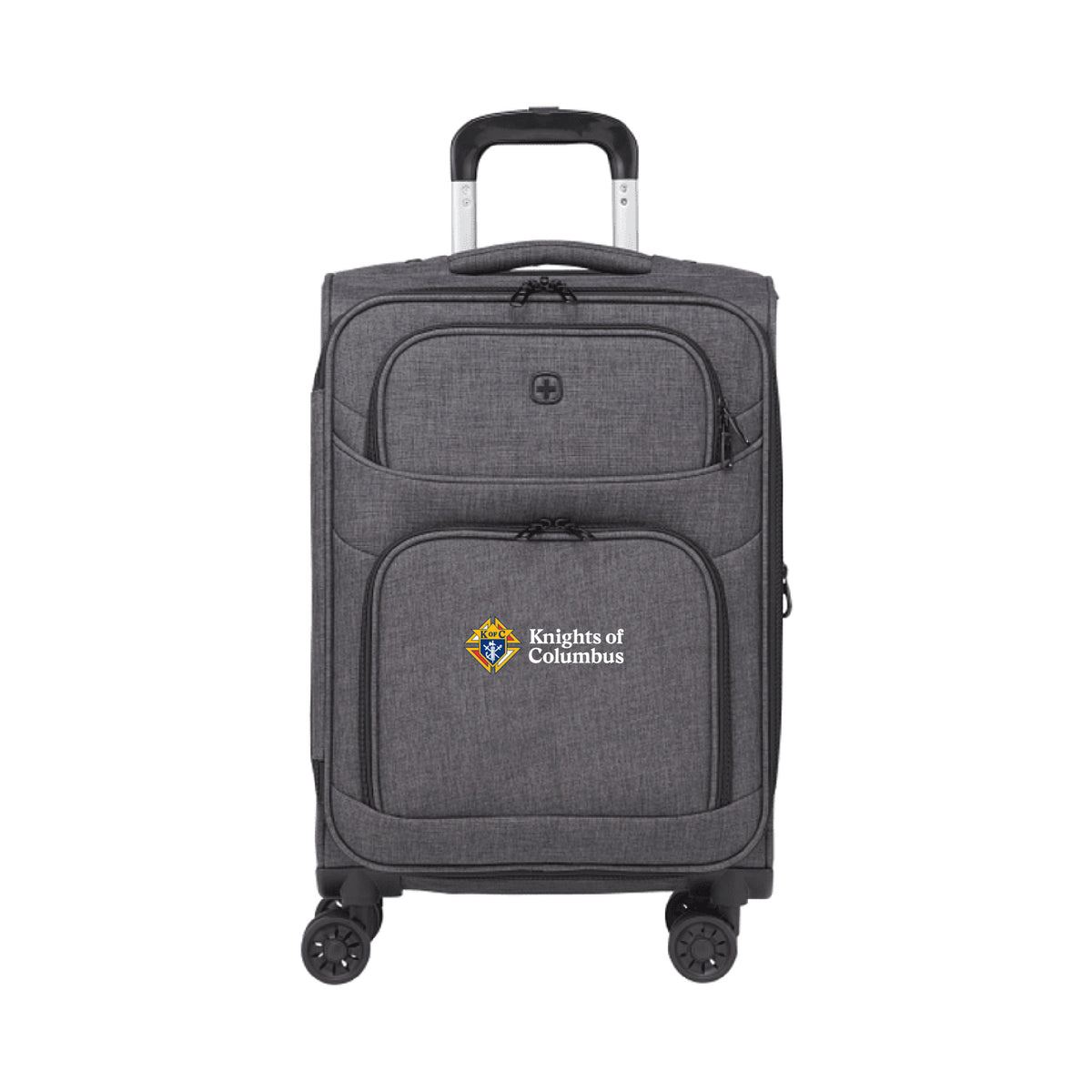 KofC Wenger RPET 21&quot; Graphite Carry-On