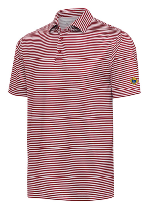 Antigua Skills Striped Performance Polo
