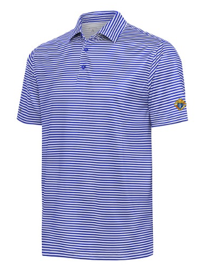 Antigua Skills Striped Performance Polo