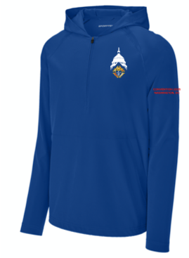 2025 Washington, DC Supreme Convention Sport-Tek Half-Zip Hooded Jacket