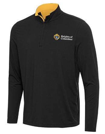Pastor Collection - Color Lined Performance Quarter-Zip Pullover