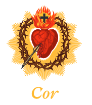 KofC Cor 3&quot;x3&quot; Sticker - pack of 25