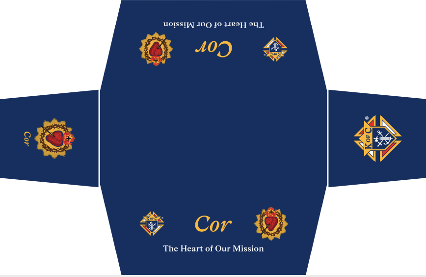 Cor Program 6ft Tablecloth