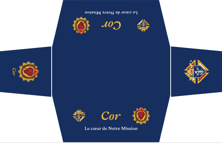 Cor Program 6ft Tablecloth