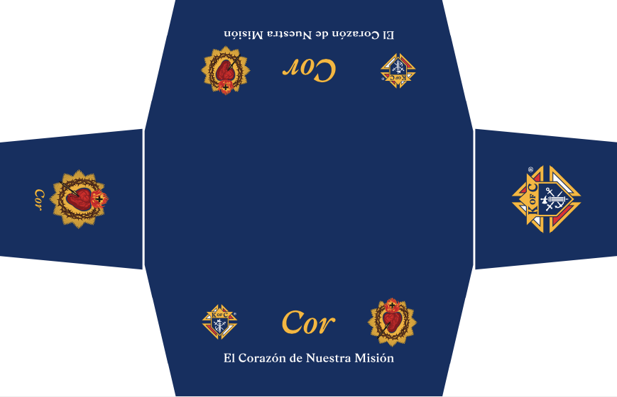 Cor Program 6ft Tablecloth