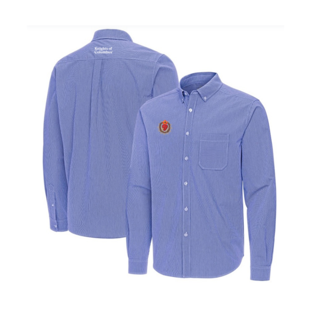 Cor Microcheck Button-Down Shirt
