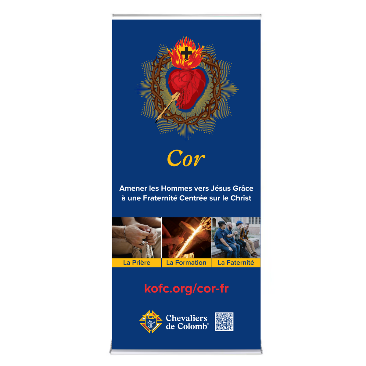 Cor - Pull Up Banner with Custom Council Option