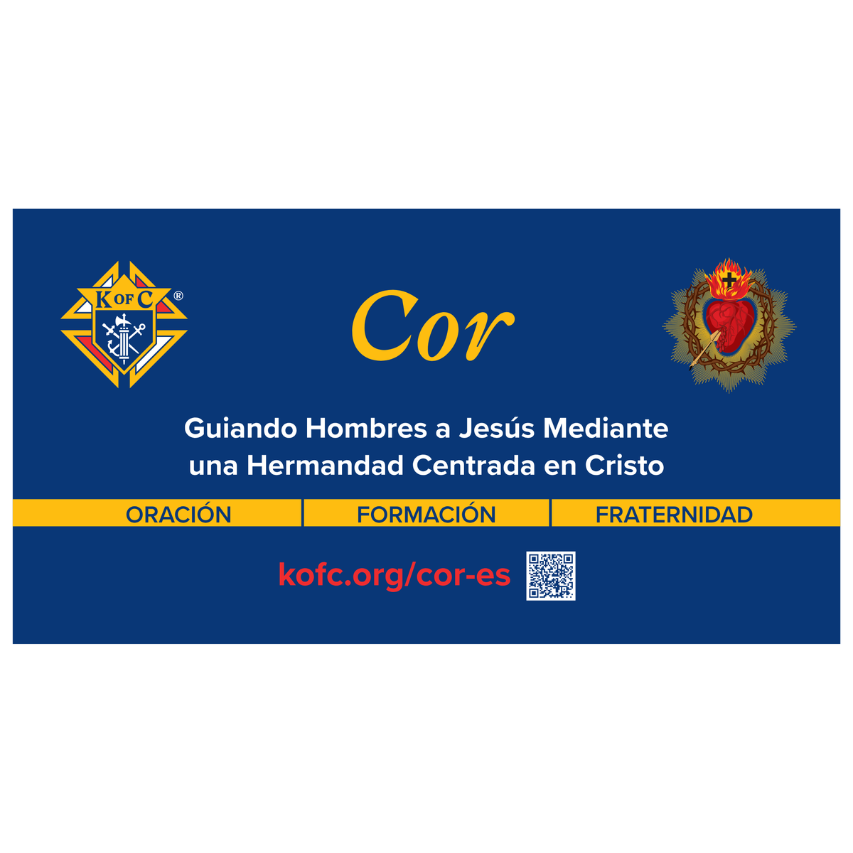 Cor Horizontal Banner 6' x 3'