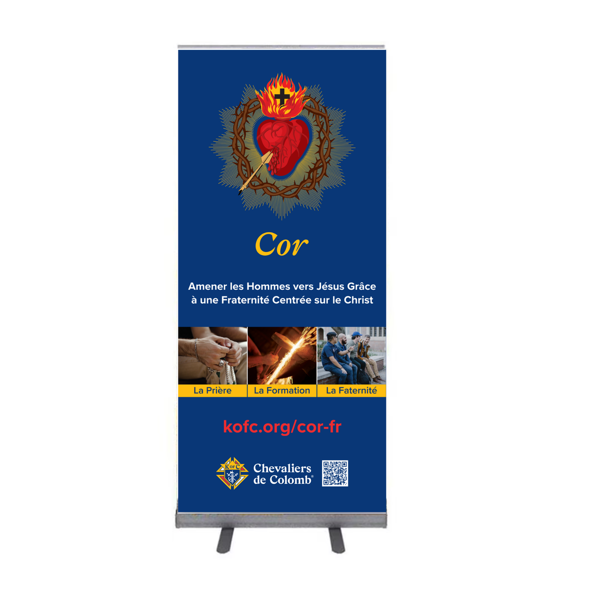 Cor - Pull Up Banner with Custom Council Option