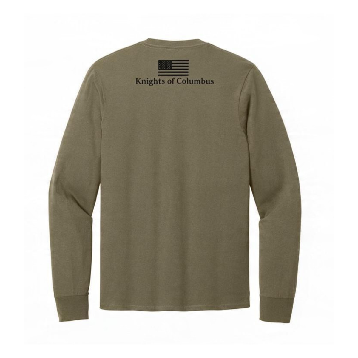 K of C God Bless America Long Sleeve T-Shirt