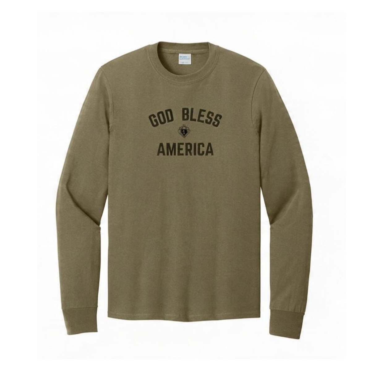 K of C God Bless America Long Sleeve T-Shirt