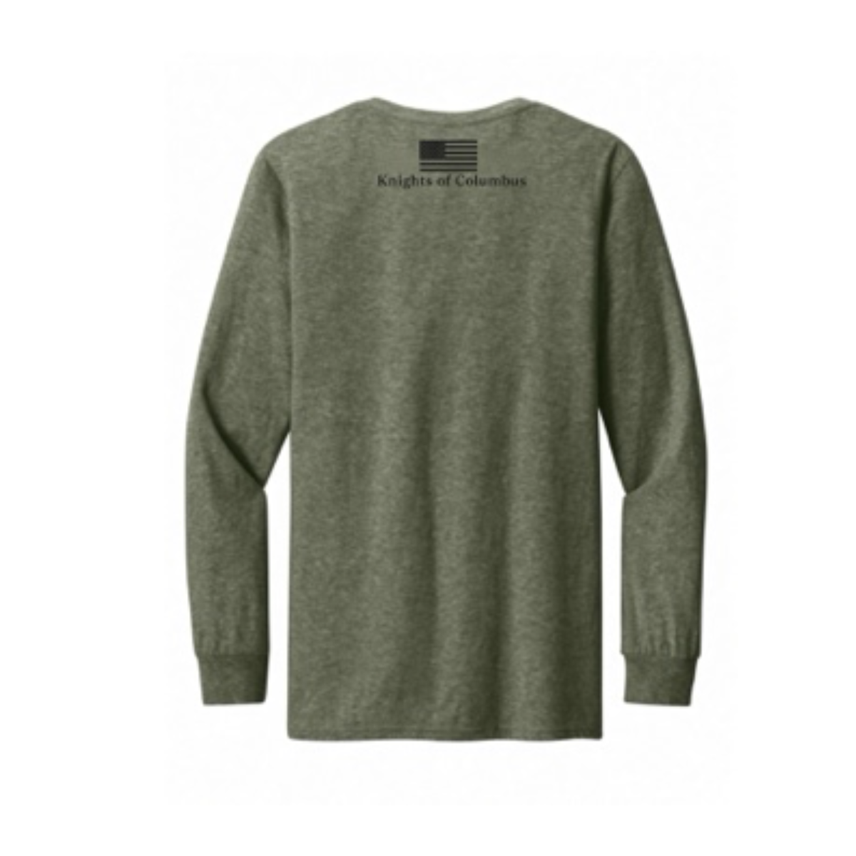 K of C God Bless America Long Sleeve T-Shirt