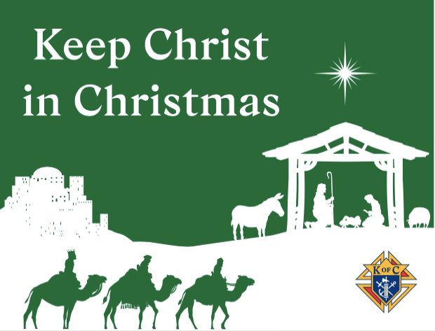 Keep Christ in Christmas Yard Signs + Stakes - 10-Pack