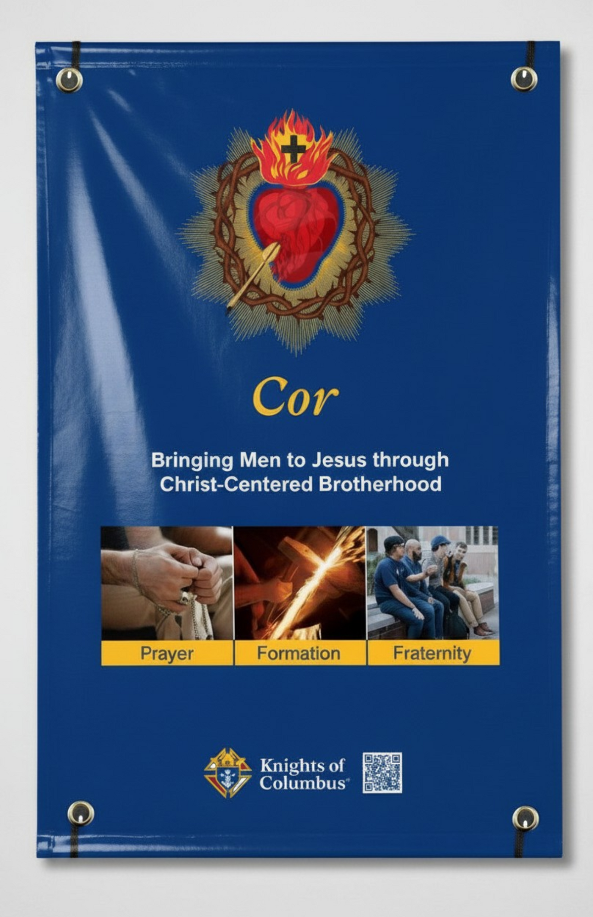 Cor - Mini Stand Banner (High Gloss) - 11 x 17