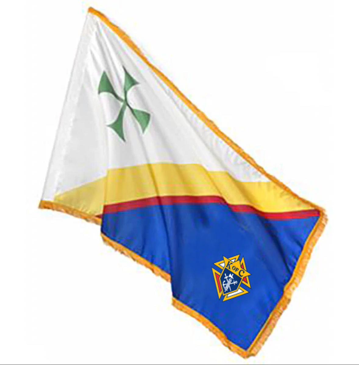 Bandera de interior de los Caballeros de Colón - Bolsillo para poste