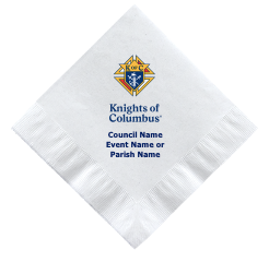 Custom Council Events - Luncheon Napkins - 6.75&quot; x 6.75&quot;