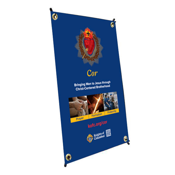 Cor - Mini Stand Banner - 11 x 17