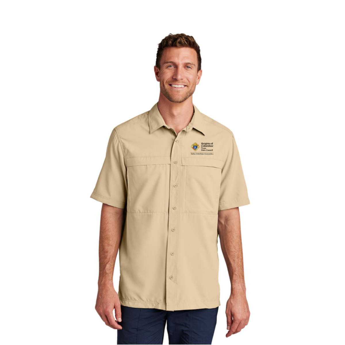 Texas Council Short Sleeve Fishing Shirt