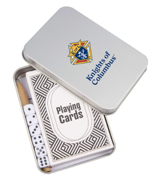 KofC Playing Cards & Dice Set