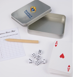 KofC Playing Cards & Dice Set