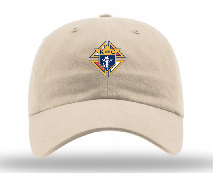 Chapeaux en sergé délavé - Emblème KofC