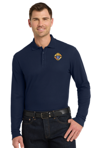 Essential Performance Long Sleeve Polo