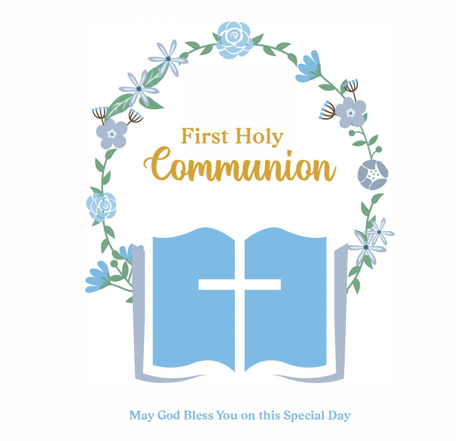 Set of Communion Cards - Boy