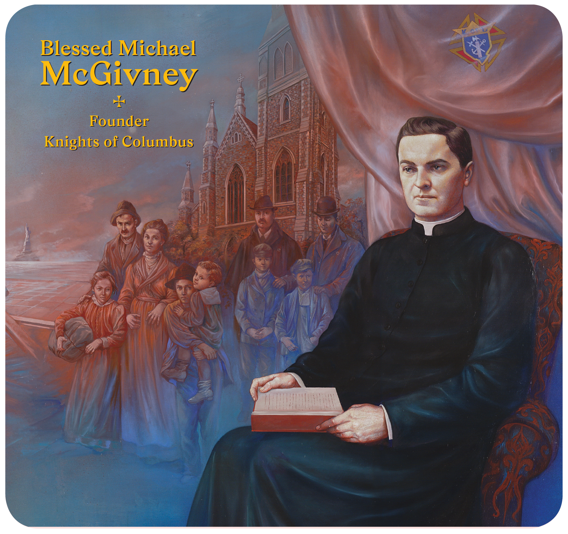 Blessed Michael McGivney Mouse Pad