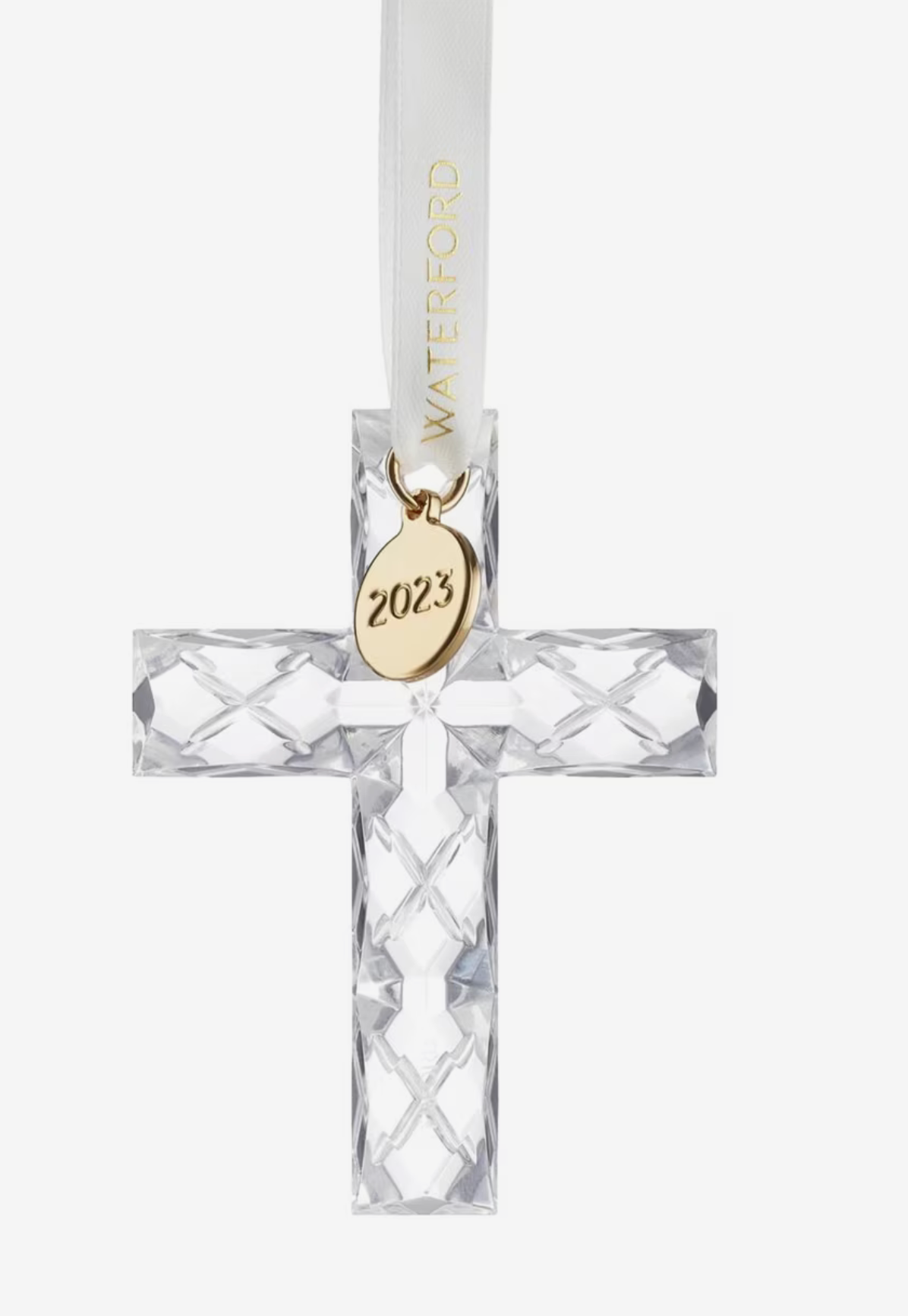 2023 Waterford Annual Cross Ornament