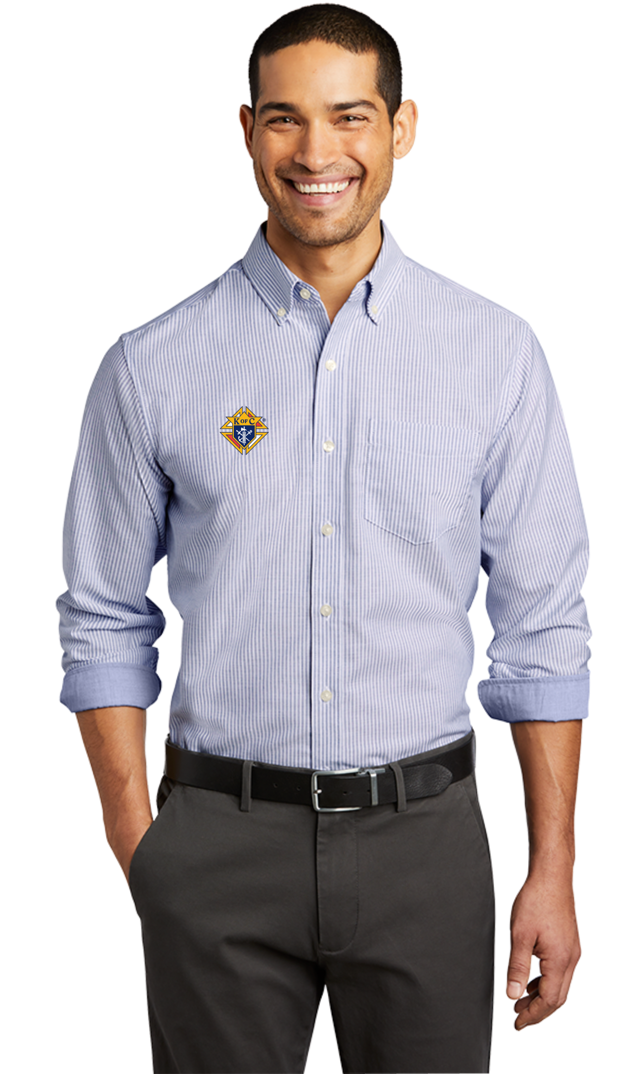 Port Authority® Oxford Stripe Shirt