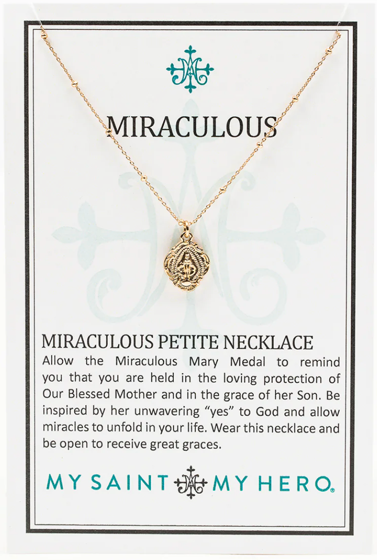 My Saint My Hero Miraculous Petite Necklace