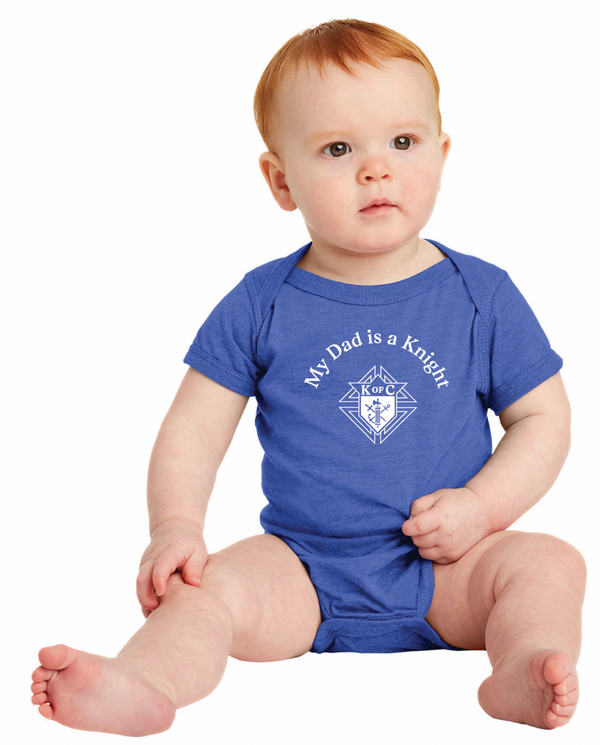 My Dad is a Knight Infant Onesie Knights Gear USA