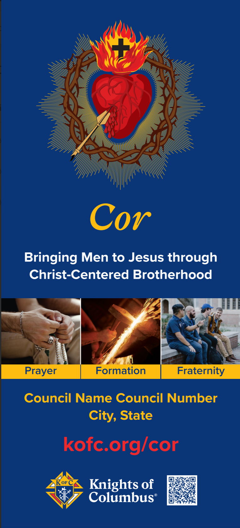 Cor - Custom Council Pull Up Banner