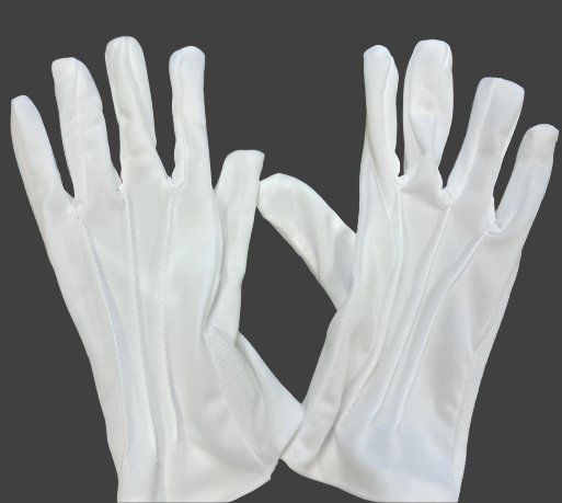 Fourth Degree White Gloves - Ceremonial