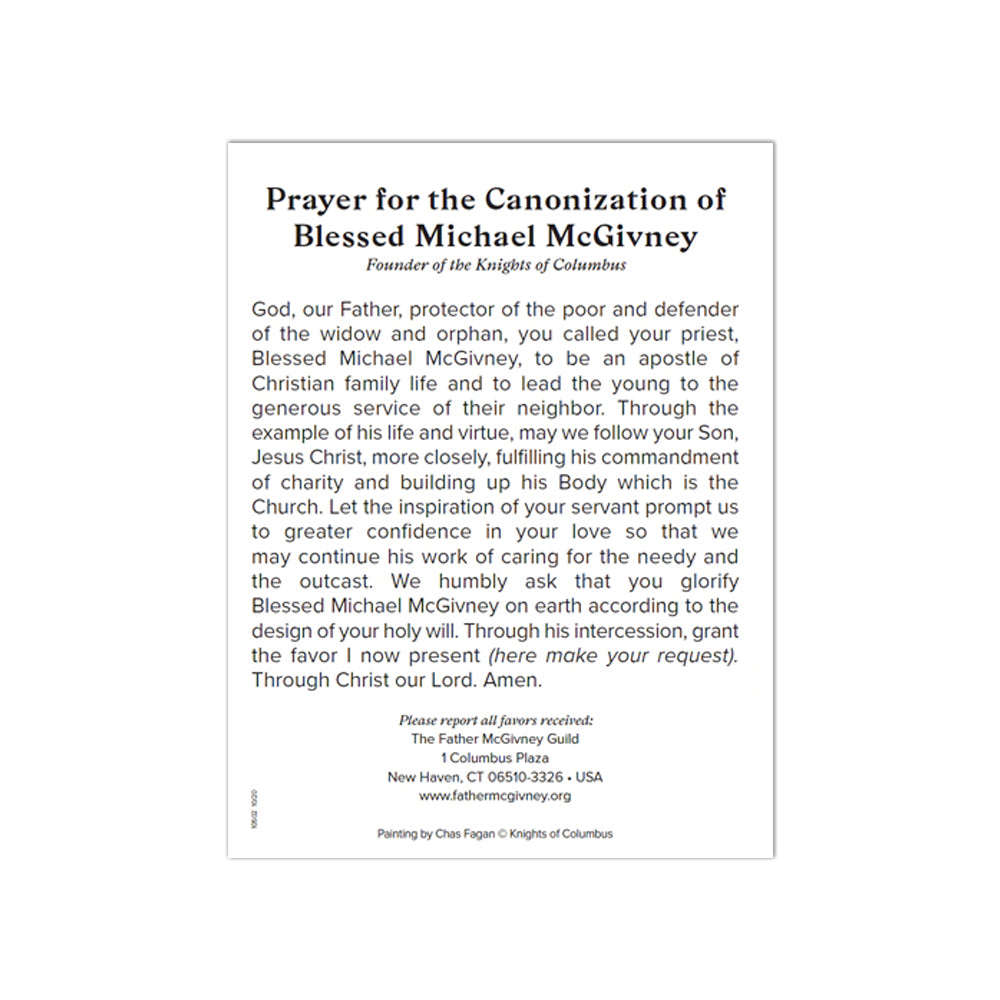 Prayer Cards Knights Gear USA